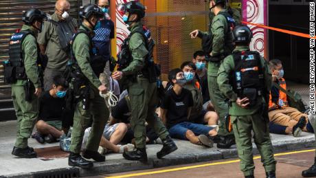 Nearly 300 arrested in Hong Kong protests after government postpones local elections