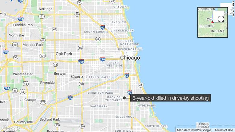 An 8-year-old girl killed in a drive-by shooting was one of 53 people shot in Chicago over holiday weekend