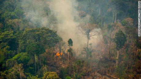 Zehntausende von Bränden bringen den Amazonas an einen Wendepunkt