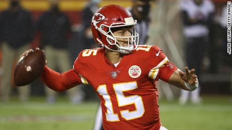 Chiefs quarterback Patrick Mahomes showed why he&#39;s one of the most dangerous players in the game after throwing for three touchdowns.
