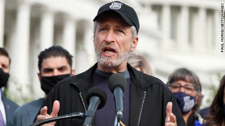 Jon Stewart says Congress is abandoning veterans who inhaled toxic burn pit fumes