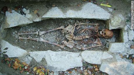 Researchers used DNA  technology to analyze remains.
