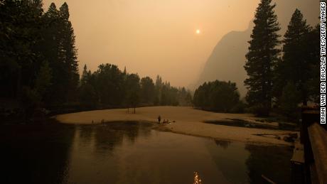 Yosemite National Park closes due to hazardous air quality from the wildfires