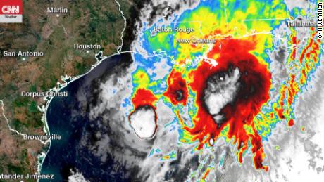 Record-breaking storm season spawns slow-moving Beta along an already battered Gulf Coast