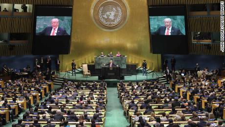 At the United Nations this week, US President Donald Trump will be denied something he loves -- a live audience