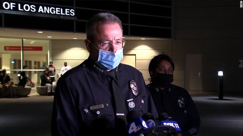 LAPD officer injured after shooting at Harbor Station