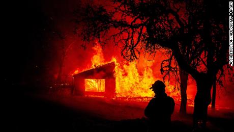 Fast-moving fires in California send tens of thousands of residents in wine country fleeing