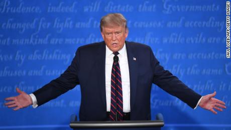 Fact check: Almost every single one of Trump&#39;s debate claims about mail-in voting was wrong