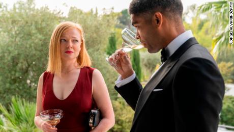 In &quotSoulmates,&quot Sarah Snook (left) and Kingsley Ben-Adir play characters Nikki and Franklin, whose marriage struggles.