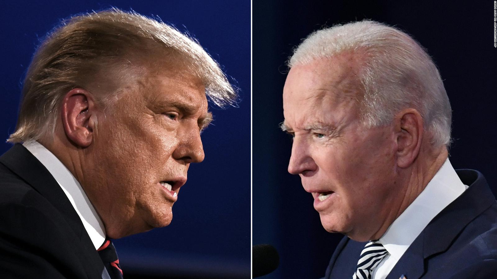 Elecciones Quién ganaría entre Trump y Biden según la última encuesta