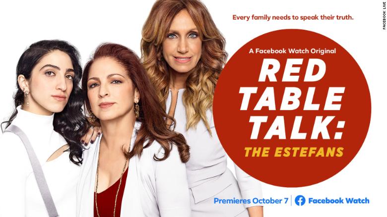 Gloria Estefan and family getting 'Red Table Talk'