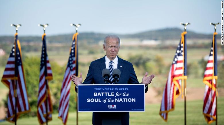 Biden says United States is in a 'dangerous place' and calls for unity in Gettysburg speech