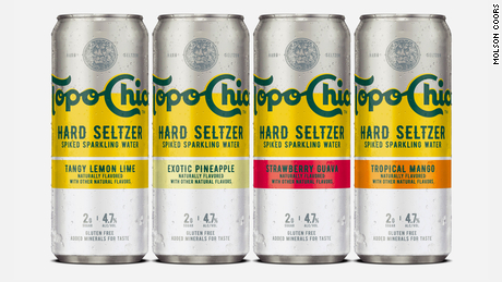 A first look at Topo Chico&#39;s new spiked seltzer selection.