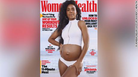 Kelly Rowland reveals pregnancy on Women&#39;s Health cover