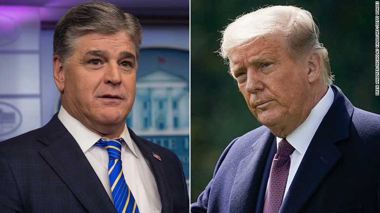 Donald Trump and Sean Hannity just had the most amazing exchange