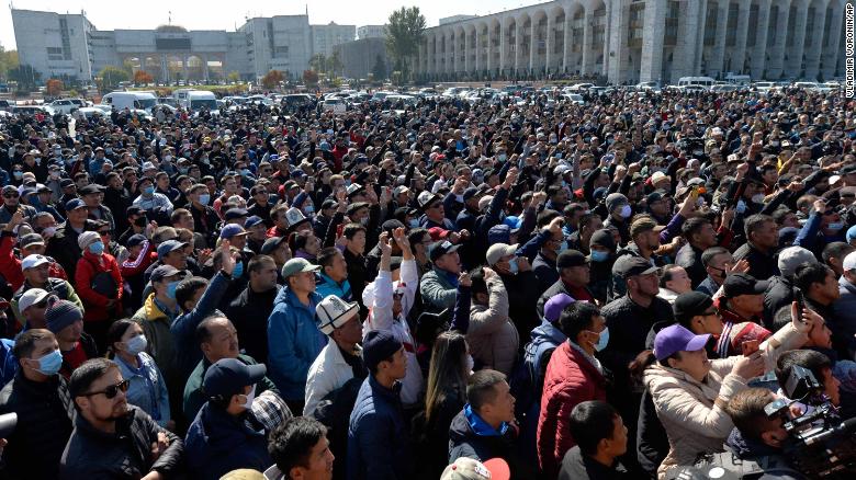 State of emergency in Kyrgyzstan as troops deployed amid growing unrest