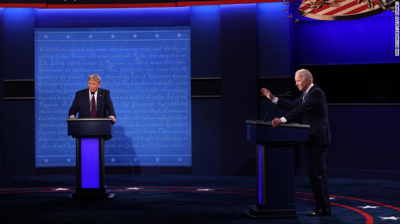 Debate commission announces topics for final debate between Trump and Biden
