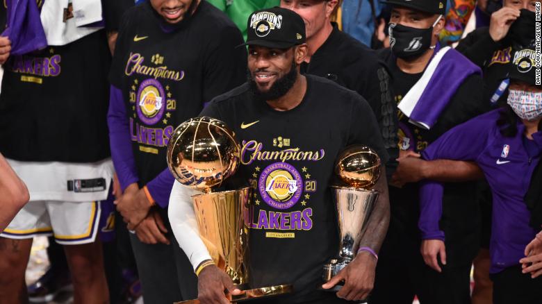 LeBron James called his mom right after winning the NBA Championship