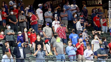 No more &#39;fake crowd noise&#39; as fans return to the MLB for first time since March