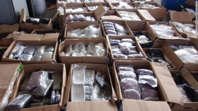 Authorities find 3,100 pounds of meth and other drugs hidden in truckload of medical supplies