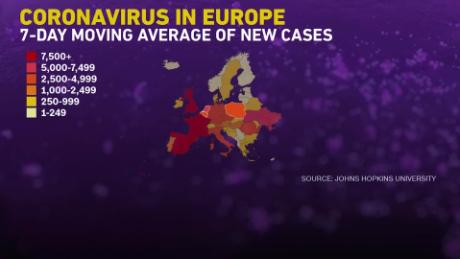 europa coronavirus covid 19 fälle zweite welle vanier pkg intl ldn vpx_00020724