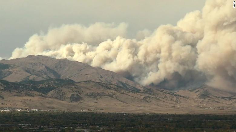 Colorado residents asked to make evacuation plans as the Calwood Fire breaks out