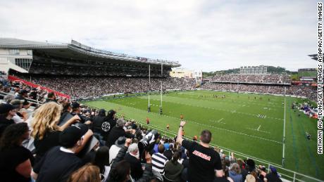 Mehr als 46.000 Fans waren anwesend, um zu sehen, wie Neuseeland Australien besiegte.