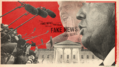 Los ataques de Donald Trump a los medios de comunicación se intensificaron durante la pandemia.