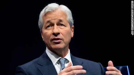 JPMorgan Chase just reported a record quarterly profit. But its CEO is still nervous
