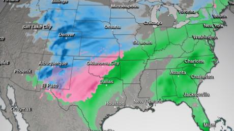 An early preview of winter for the western half of the US