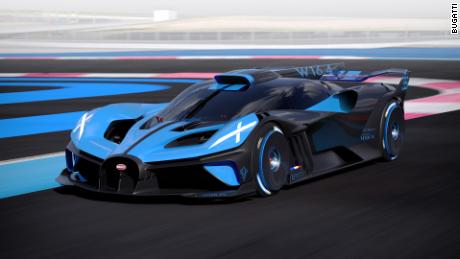 Bugatti enthüllt ein superleichtes Hyperauto, das 300 Meilen pro Stunde erreichen kann
