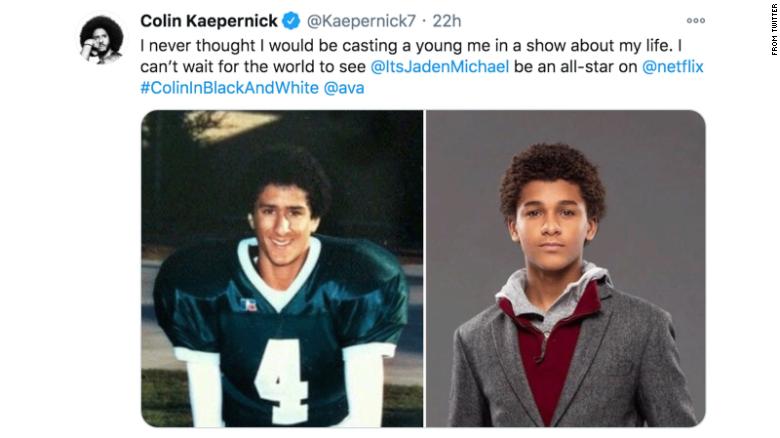 'Colin in Black & White' finds its young Kaepernick