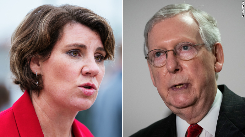 Mitch McConnell wins reelection in Kentucky, defeating Democrat Amy McGrath