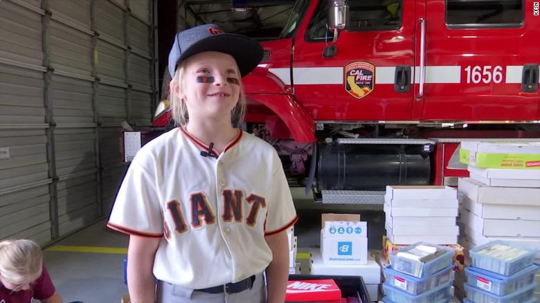 A California man donated 25,000 baseball cards to a 9-year-old girl who lost her collection in a wildfire