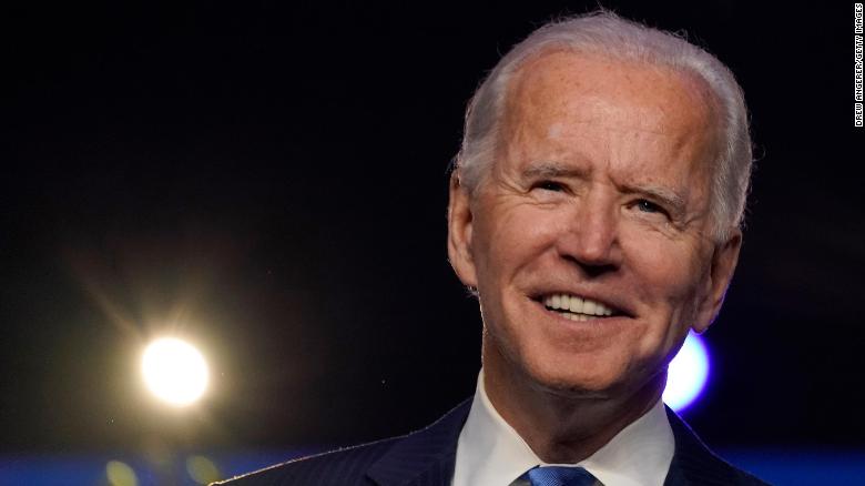 Joe Biden diventerà il 46 ° presidente degli Stati Uniti, Progetti CNN