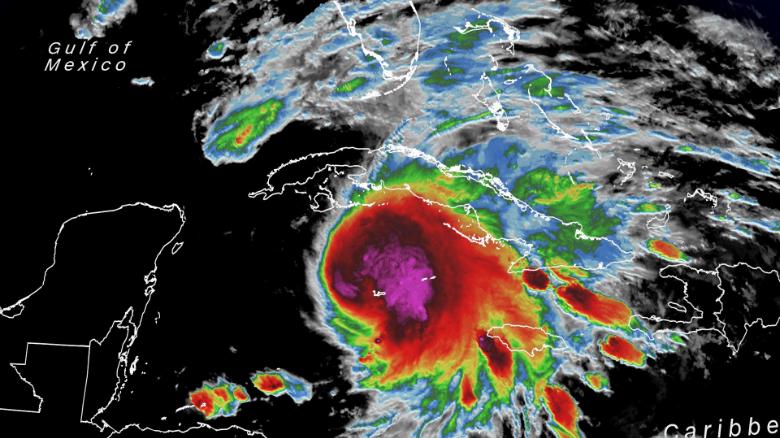 Tropical Storm Eta is charging toward Florida