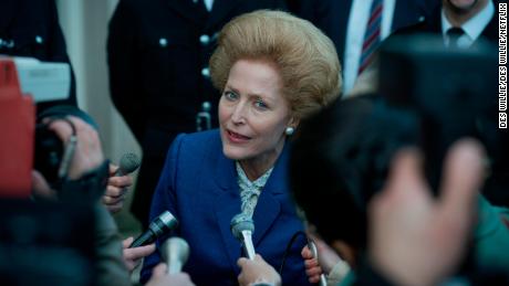 Gillian Anderson as Margaret Thatcher in &#39;The Crown&#39; (Des Willie/Netflix)