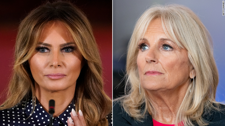 Melania Trump has not reached out to Jill Biden either