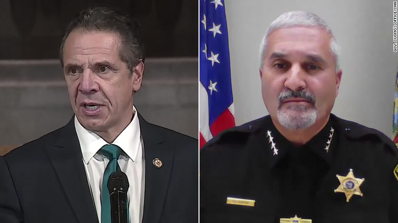 Several sheriffs in upstate New York say they will ignore Gov. Cuomo's order to limit Thanksgiving guests