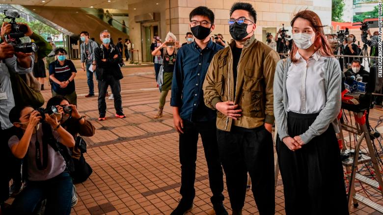 Hong Kong activist Joshua Wong facing prison after guilty plea over 2019 抗議