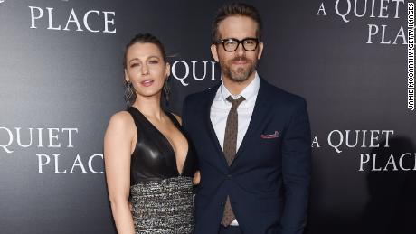 Blake Lively (left) and Ryan Reynolds (right) attend the premiere for &quot;A Quiet Place&quot; at AMC Lincoln Square Theater in New York City, April 2, 2018.  