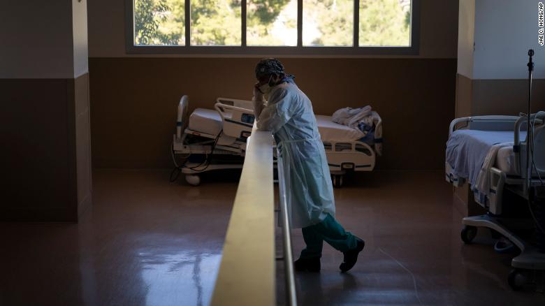 California hospital beds are filling up and doctors and nurses are just worn out