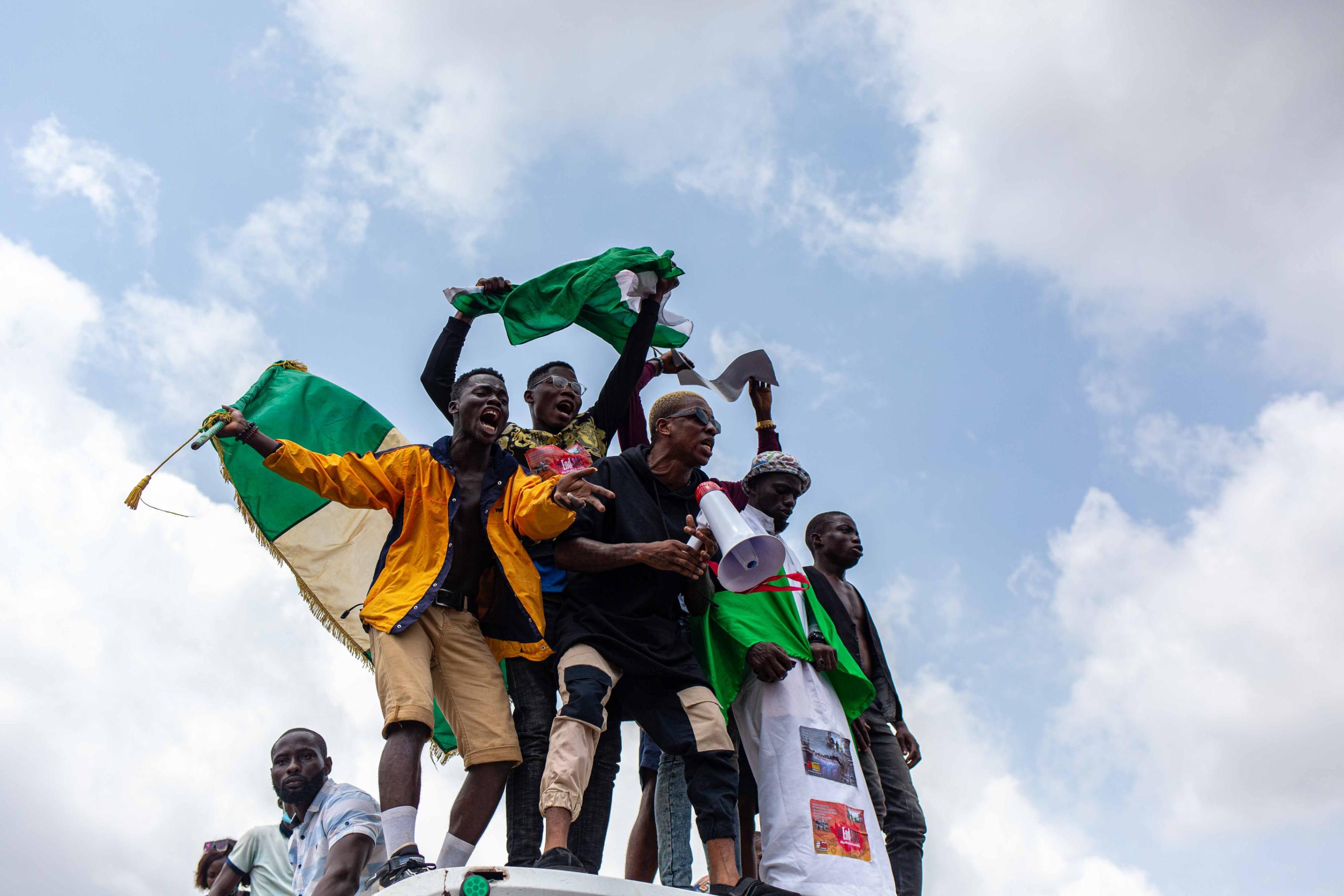 In the wake of tumultuous #EndSARS demonstrations, Nigerian artists tell a  story of hope and determination through photos - CNN Style