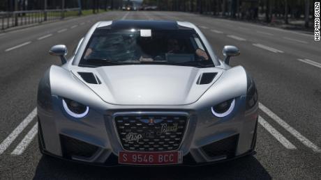 The new Hispano Suiza Carmen is a fully electric performance car.