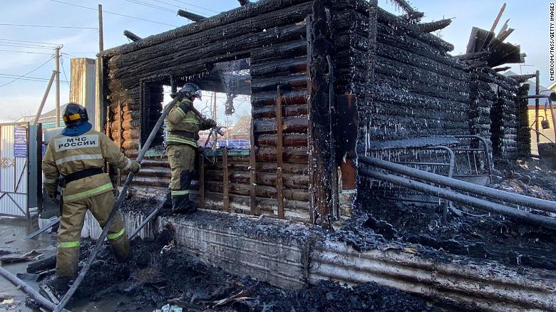 Fire at Russian care home kills 11 elderly residents with mobility issues