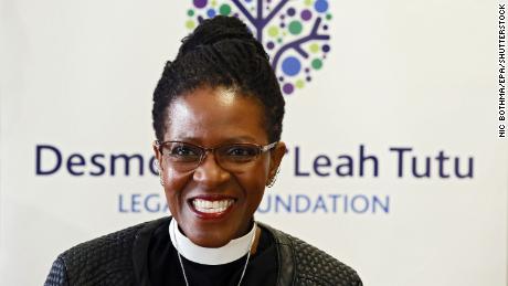 Reverend Canon Mpho Tutu van Furth was a keynote speaker at Wednesday&#39;s event.