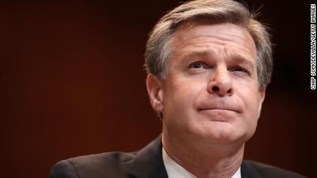 FBI Director Wray knocks down conspiracy theory that January 6 rioters were &#39;fake Trump protesters&#39;