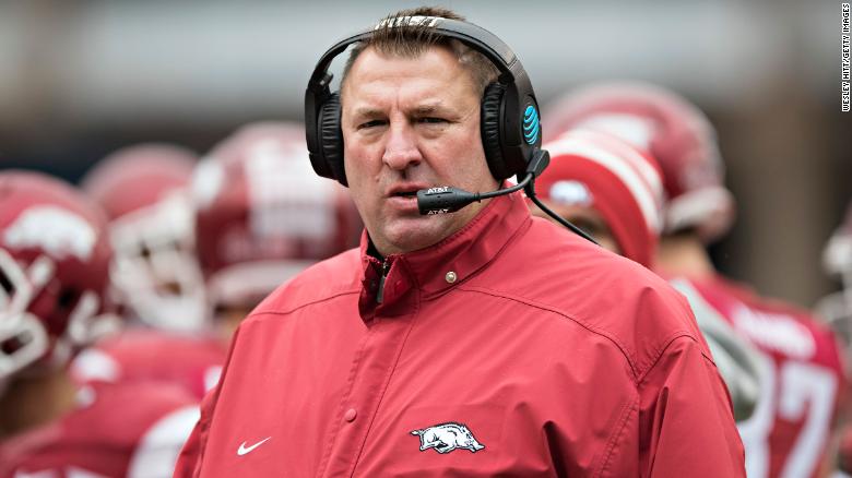 Bret Bielema is heading back to the Big-Ten as head coach of Illinois