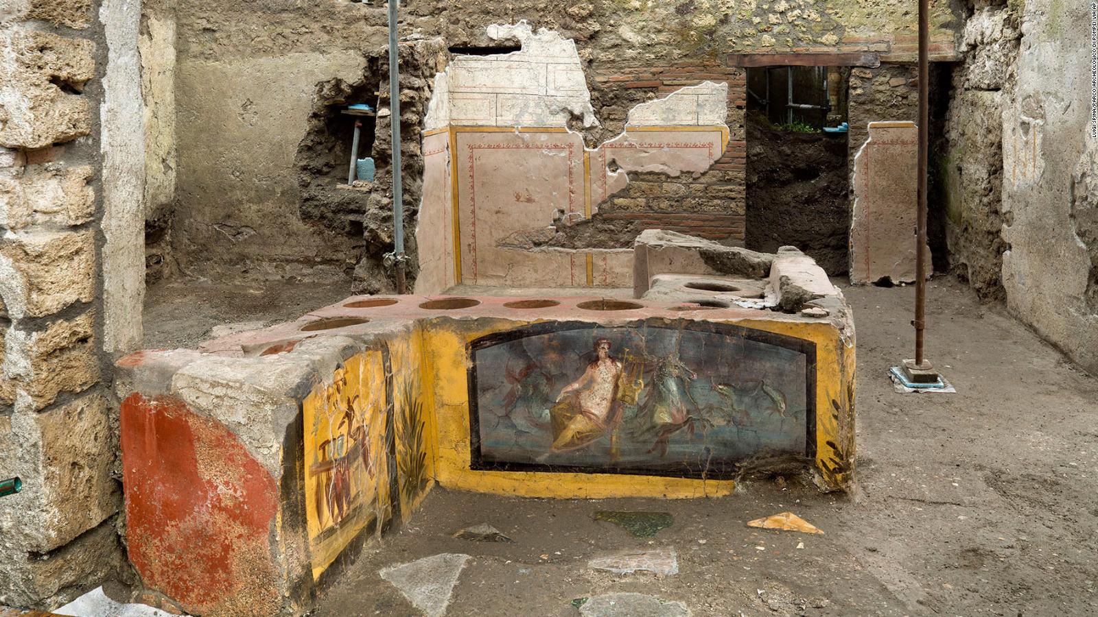 Pompeii Discovery Ancient Snack Stall Uncovered By Archaeologists Cnn