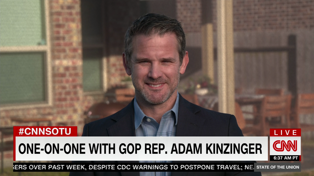 Gop Rep Kinzinger Worries About His Party S Future Cnn Video